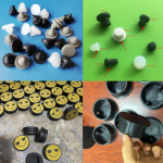 橡胶塞子 橡胶堵头 硅胶防尘塞子 密封防水橡胶塞 透明T型塞子