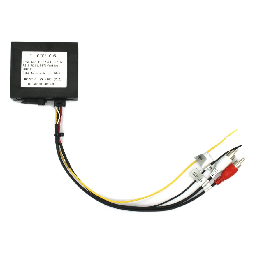 Aplicable a Mercedes-Benz GLS w220 w219 w171 ml GL R CLS 04-15 navegación del coche caja de fibra óptica