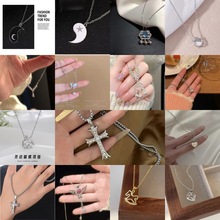 水滴吊坠项链项链女款轻奢小众锁骨链高级感闺蜜2025新款爆款