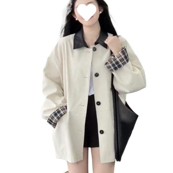 韩系风衣外套女2025春秋季新款小个子深秋休闲赫本风感日系|undefined