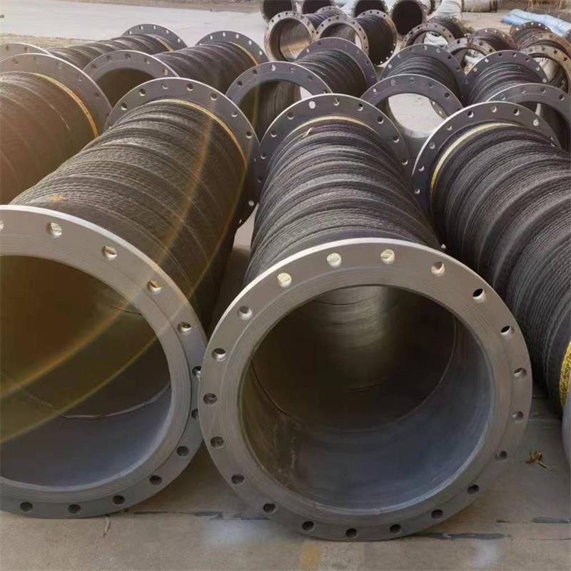 供应大口径钢丝胶管挖泥船泥浆胶管