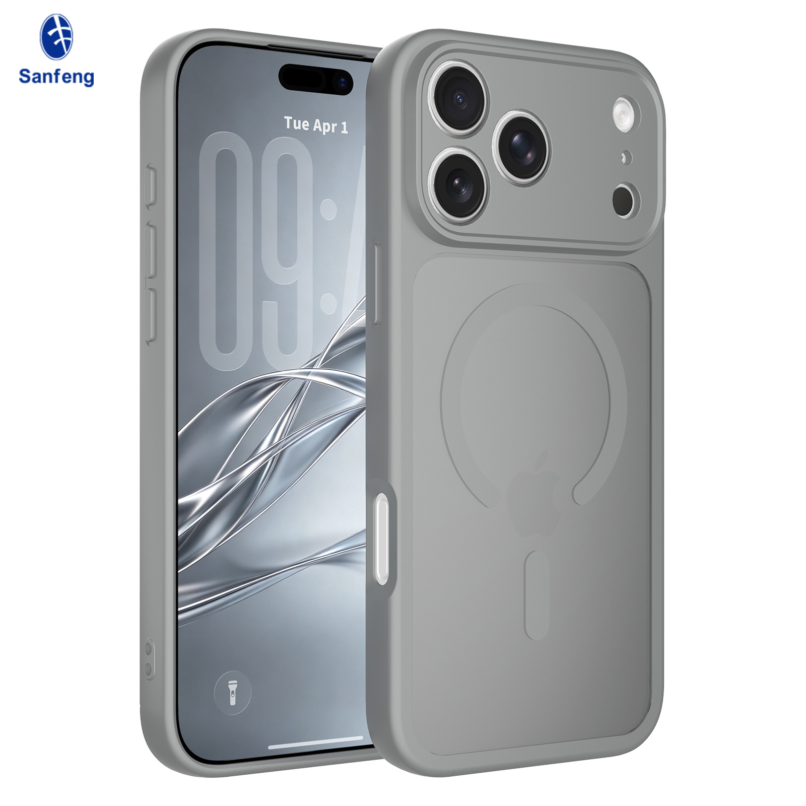 Cross - Border adecuado para iPhone 18promax carcasa de teléfono móvil, lente magnética sensible a la piel, paquete completo de protección Apple 17