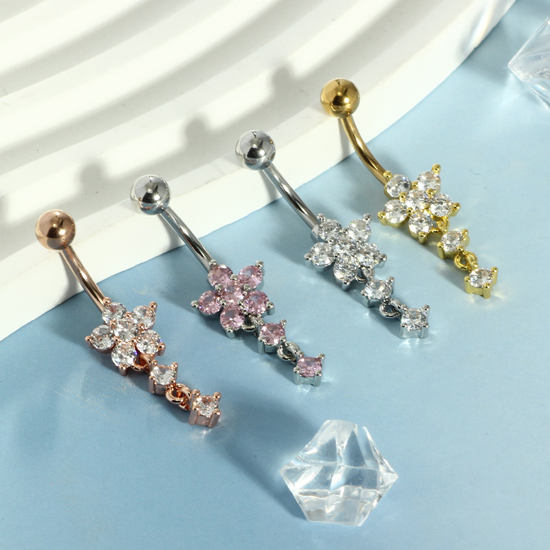Labret piercing jewelry detail image