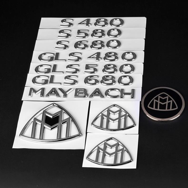 Suitable for Mercedes-Benz Maybach S-Class, original factory modification, side lettering, S450, S480, S600, rear lettering