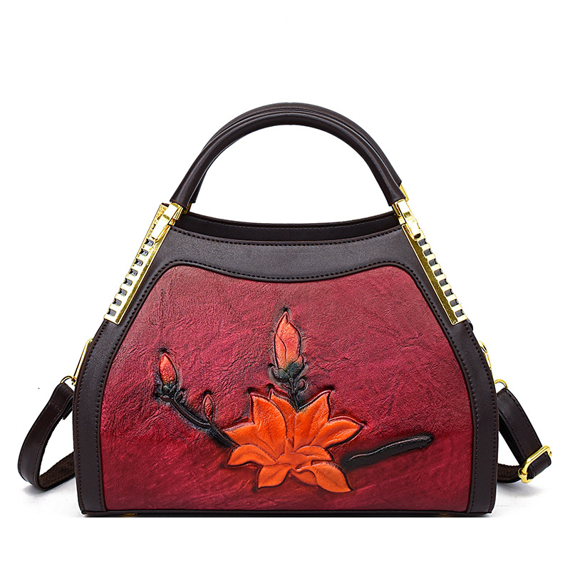 Bolsa de viaje de hombro de moda de gran capacidad para mujeres 2024 nuevo bolso de mano alta sensación de mama mochila