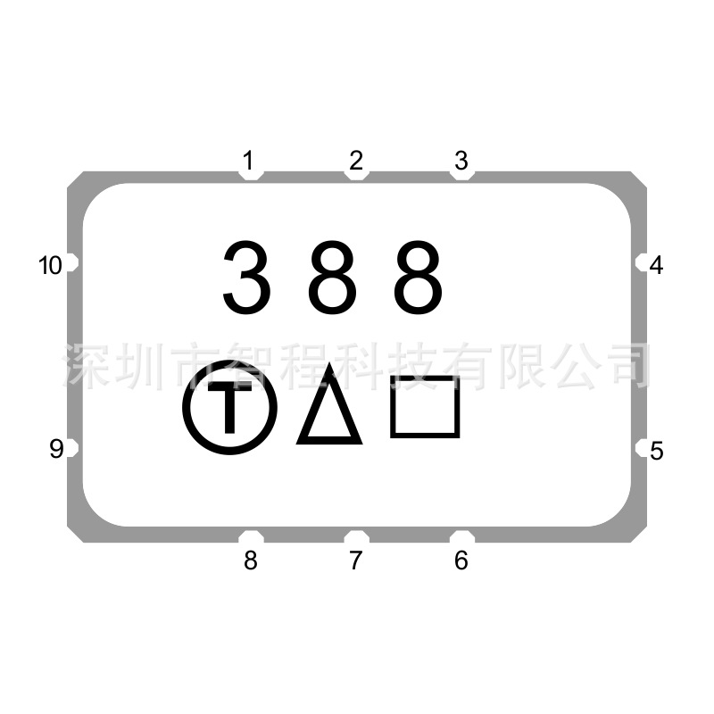 TB0388A 175MHz 中频滤波器 TST 7X5 拍前咨询
