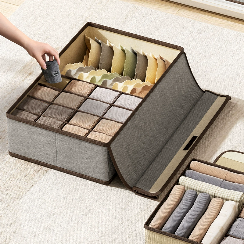 Underwear, capacious storage box, storage system, three in one