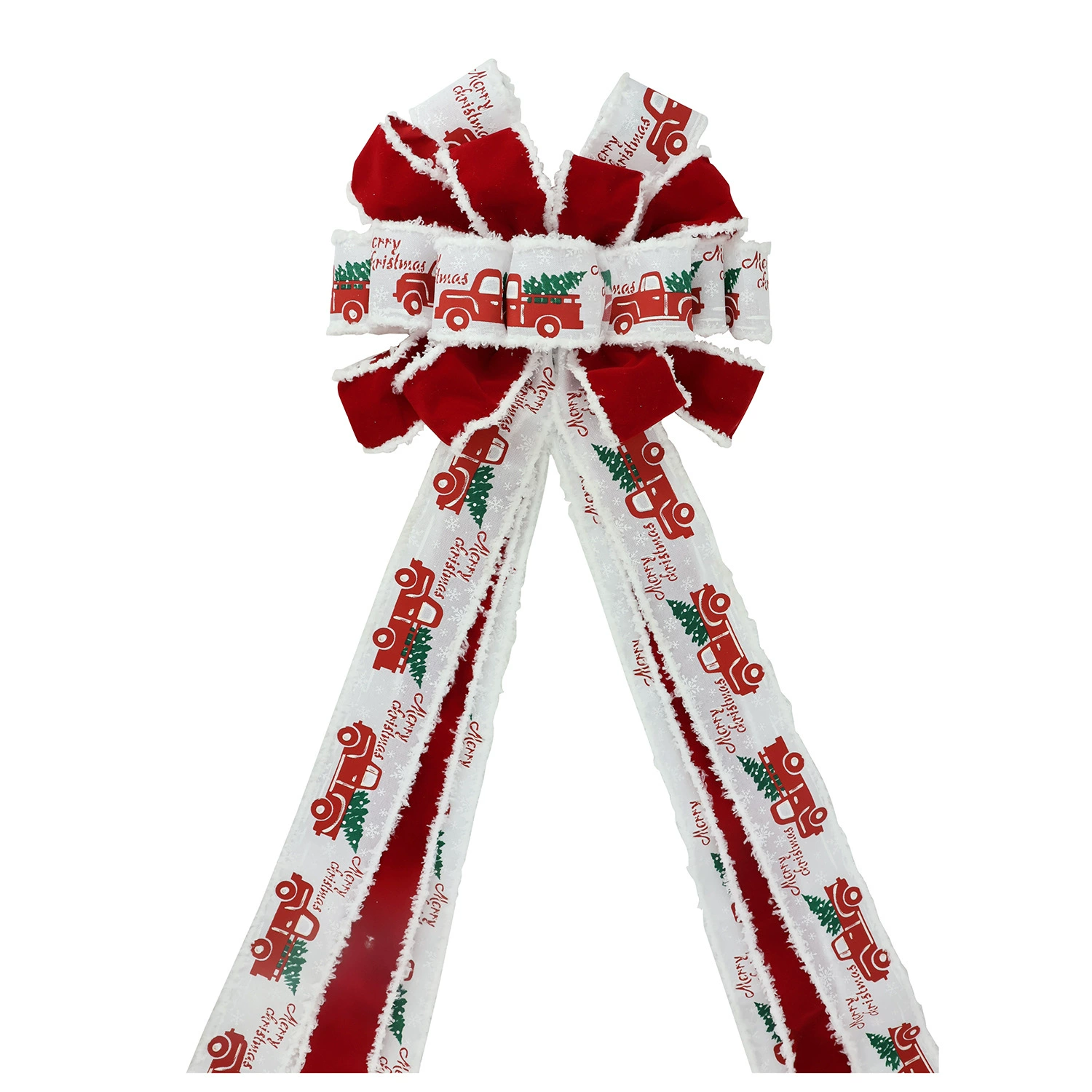 Christmas pendant, hair band with bow, custom-made