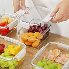 水果便當盒食品級小學生外出攜帶春遊野餐飯盒兒童分格食物保鮮盒