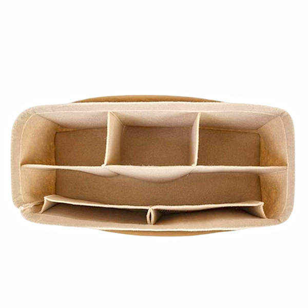 Beige three-frame and two-pack simple style