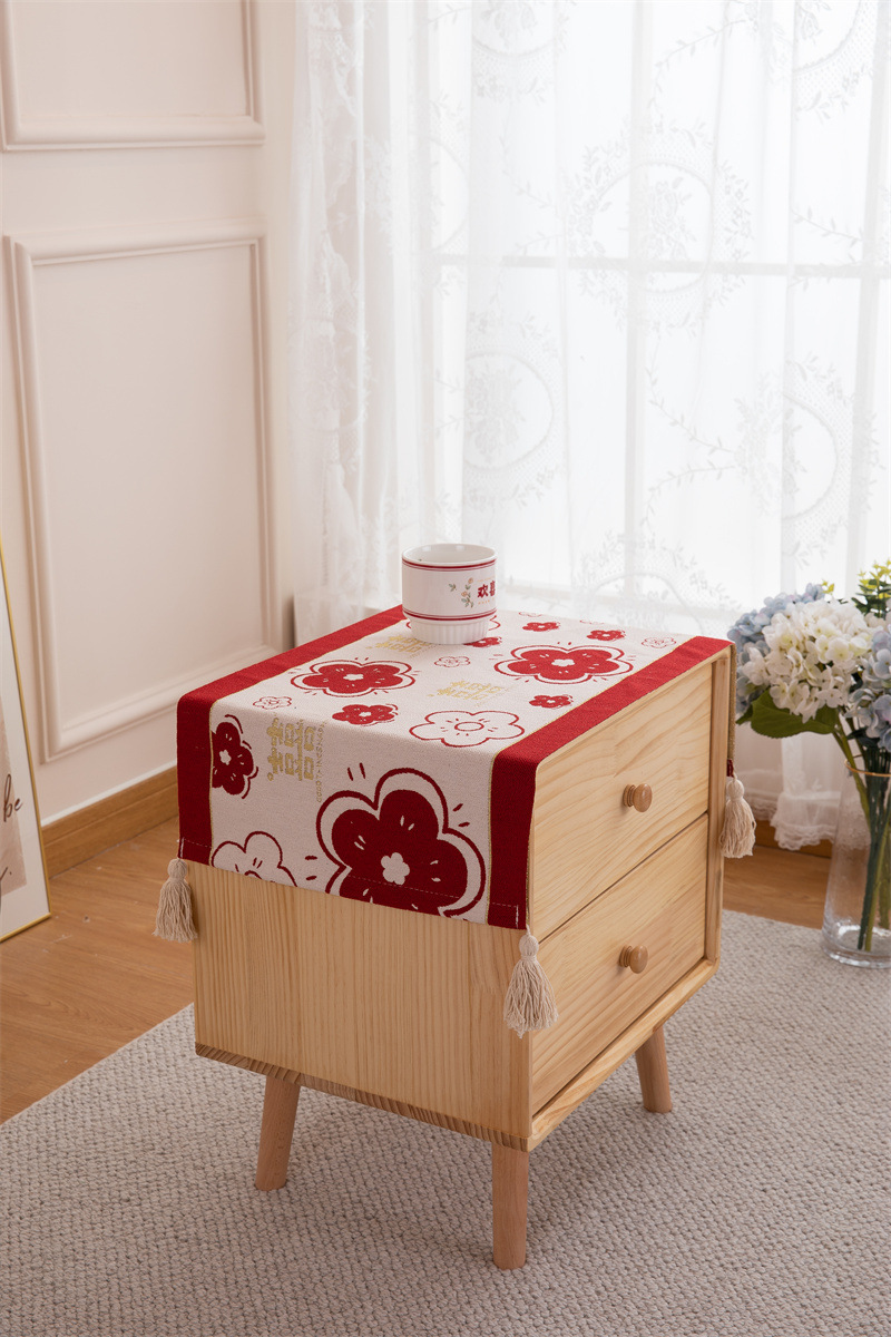 Decorative Dustproof Tablecloth For Appliances And Bedside Tables_voghion.com