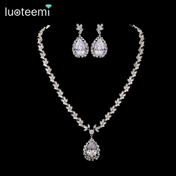 Platinum earrings