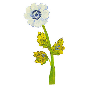 Charcoal Grass Flower Original Design Wooden Flower Splicing Toy Laser Cutting Desktop Ornament DIY Cross-Border E-Commerce Oem