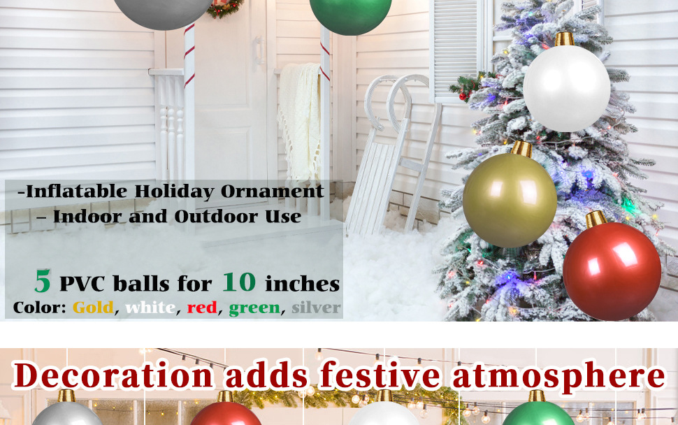 PVC充气一体装饰球