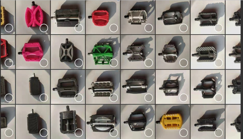 Aluminum alloy bicycle pedals, mountain bike pedals, American, British and metric bicycle pedals pic 30