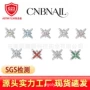 北极星满钻穿刺f136耳钉