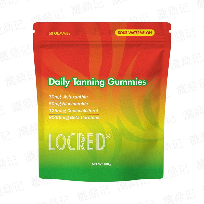 Amazon трансграничный горячий черный жевод Daily Tanning gummies завод источника