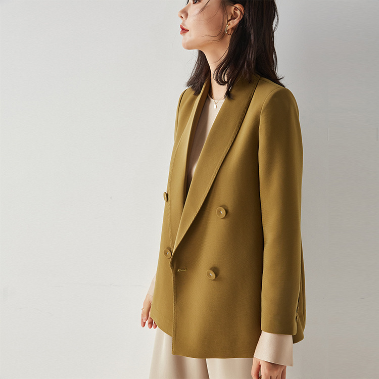 Shenghong 26 Spring New Style Women's Formal Commuter Suit Jacket, Same Style as Women's Small Suit, Elegant Jacket for Women 11211