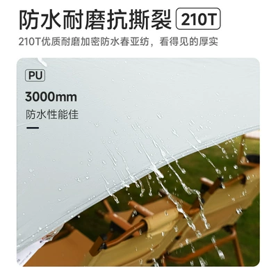 Avtomobil yan çətirləri — Multi-Person Park Picnic Sunshade, Sun