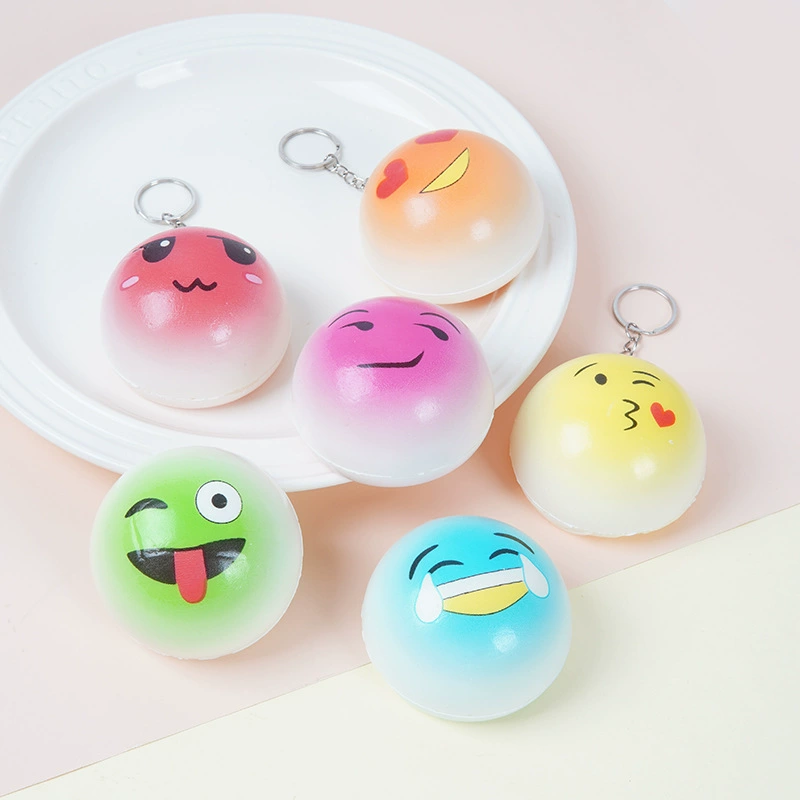 Игрушка из полиуретана, реалистичный брелок, хлеб, антистресс, 7 см