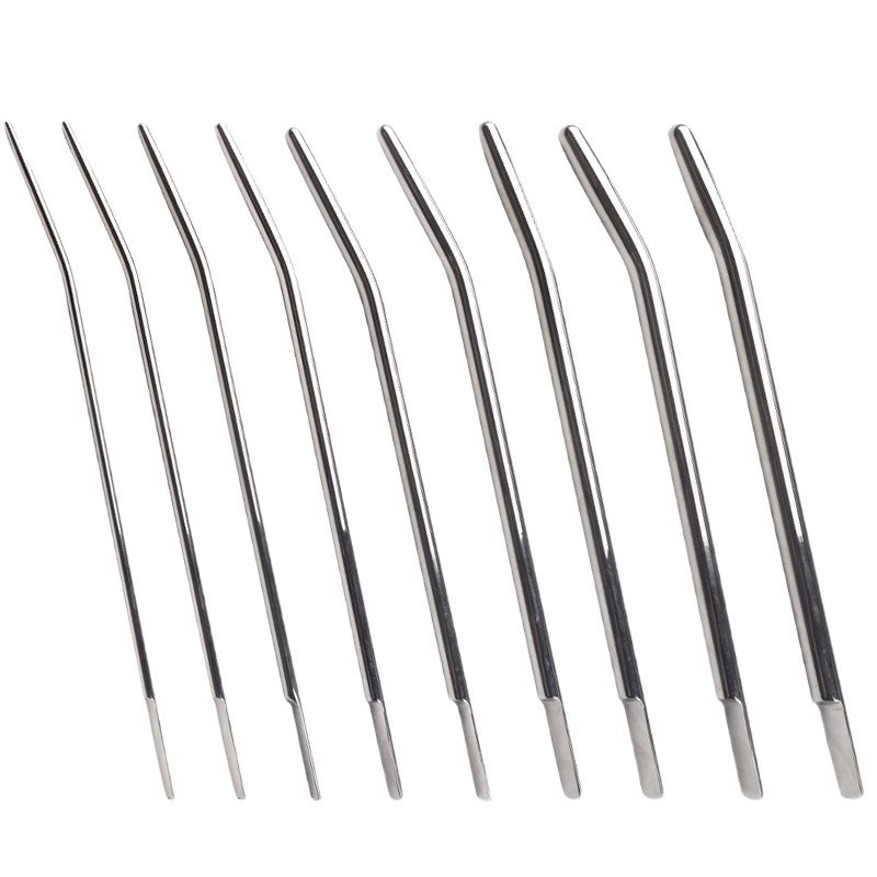 Metal Urethral Dilator Prostate Massager, 260 mm Curved Zinc Alloy Sound for Men — detail image 12