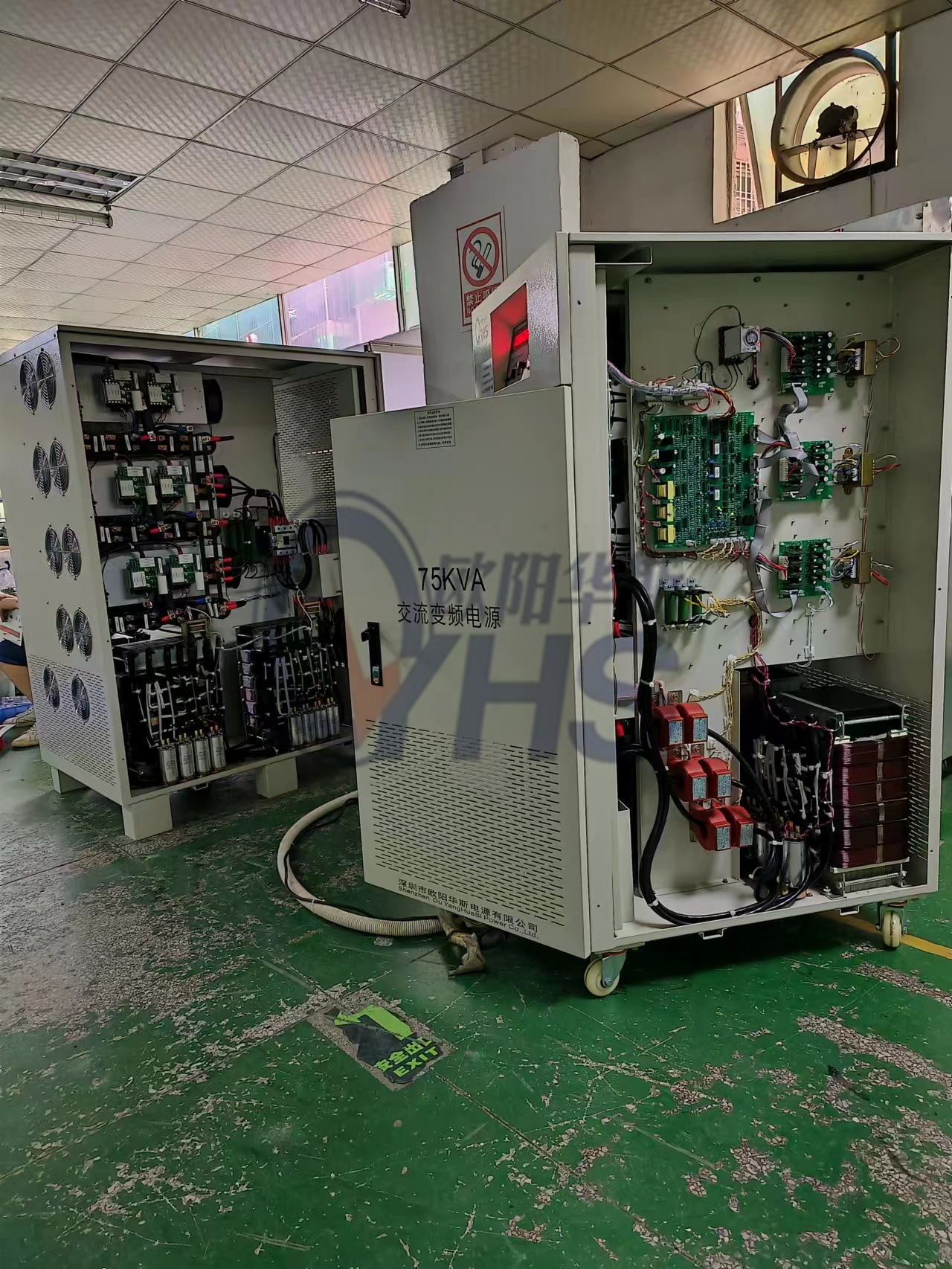 ŷ����˹����75KVA��Ƶ��Դ������������������220V 60HZ