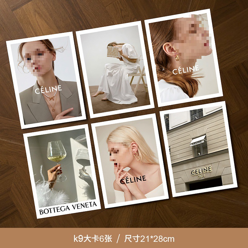 K9 대형 카드 6장/21*28cm