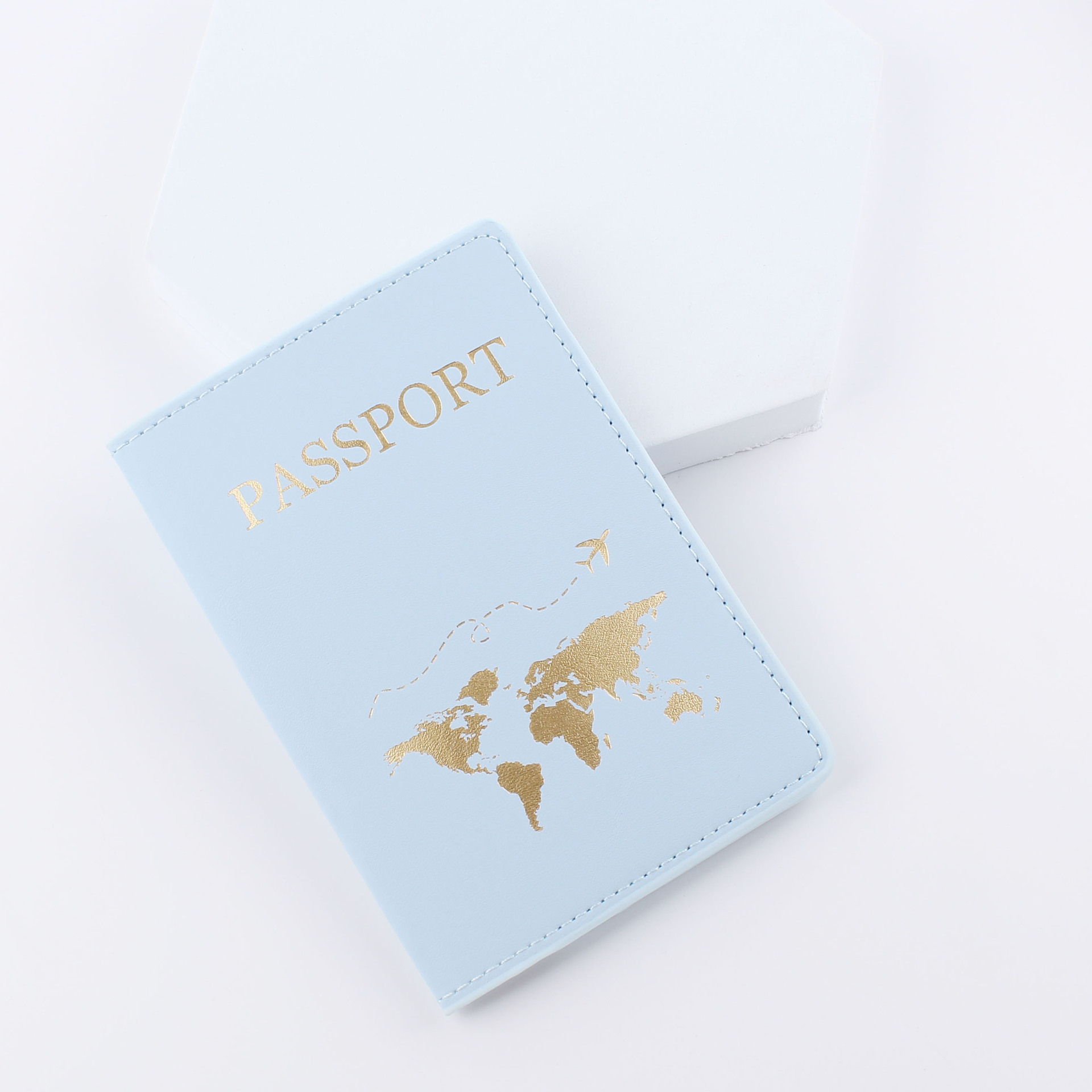 跨境皮革护照夹皮革旅行证件包护照保护套护照包PU证件夹子详情8