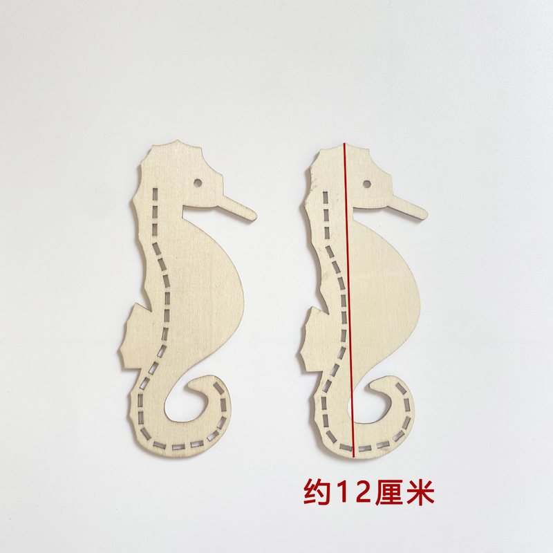 扎染工具夹板小木片动物造型工具亲子活动幼儿园手工DIY材料蓝染|undefined
