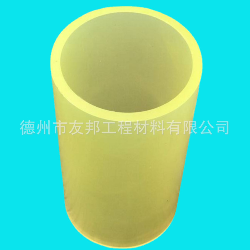 牛筋空心棒pu护套衬套防尘石油机械保护套钢缆护套聚氨酯