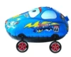 Walking Blue Car