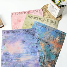 油画纸 工厂批发艺术氛围礼物礼盒礼品鲜花包装牛皮纸 花束包装纸
