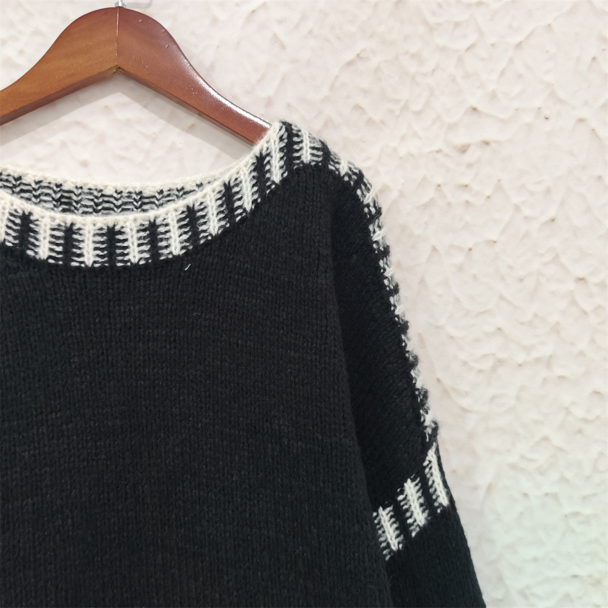 Women's Clothing Pullover Long Sleeved Casual Knitted Sweater_voghion.com