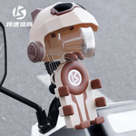 摩托车手机支架升级气囊减震电动车专用电瓶自行固定防雨遮阳骑行