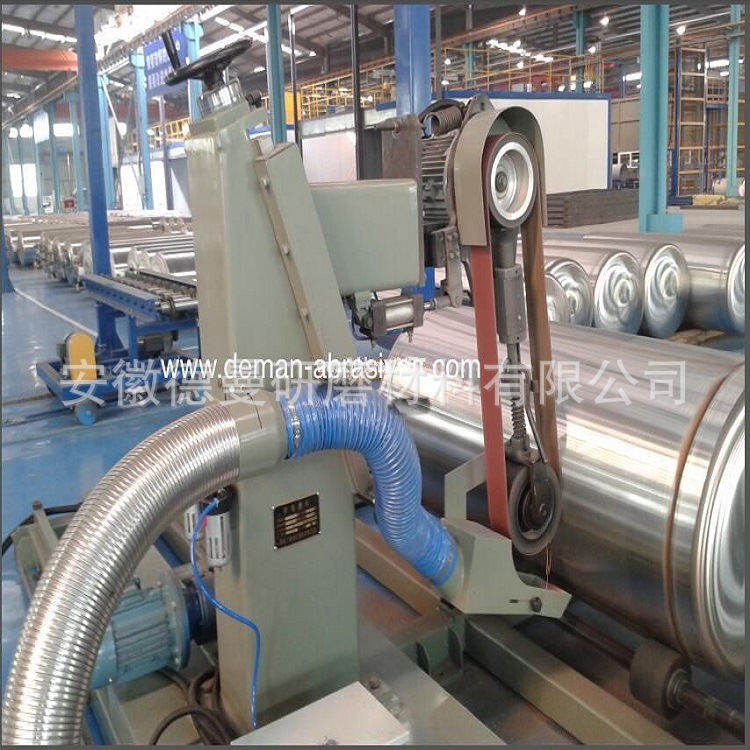 德国VSM陶瓷堆积磨料砂带LK719X XK850X封头罐体容器抛光带