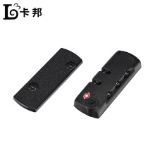 厂家供应行李箱密码锁 旅行箱箱包海关锁WHG拉片锁系列