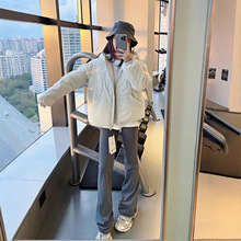 柜上1000+lu家品质棉服保暖连帽厚外套女上衣2025秋冬新款G100709