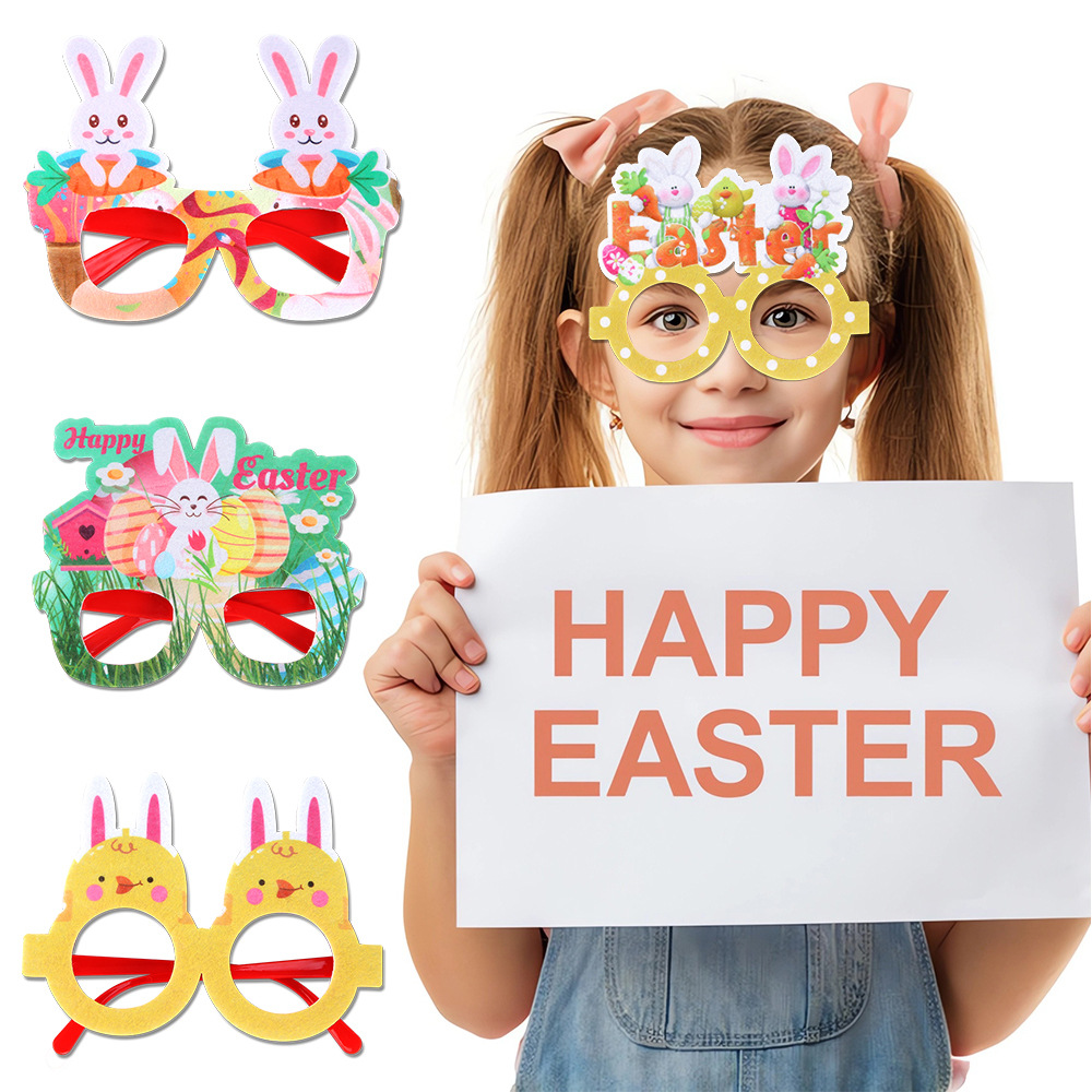 60g Weight Costume Props Event & Party Supplies 1 Piece Quantity Party, Festival Occasion Plastic, Felt cloth Material Easter Festival Rabbit, Letter, Egg Pattern Cute Style Handmade Craft Easter Cute Rabbit Letter Egg Plastic Felt Cloth Party Festival Costume Props Party Supplies Party Accessories 1 Piece 2