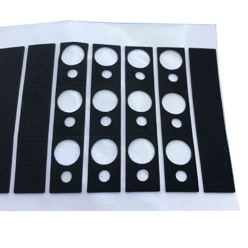 厂家供应有孔EVA单面贴,汽车摆件底座贴胶, 双面胶垫,脚垫,单面贴