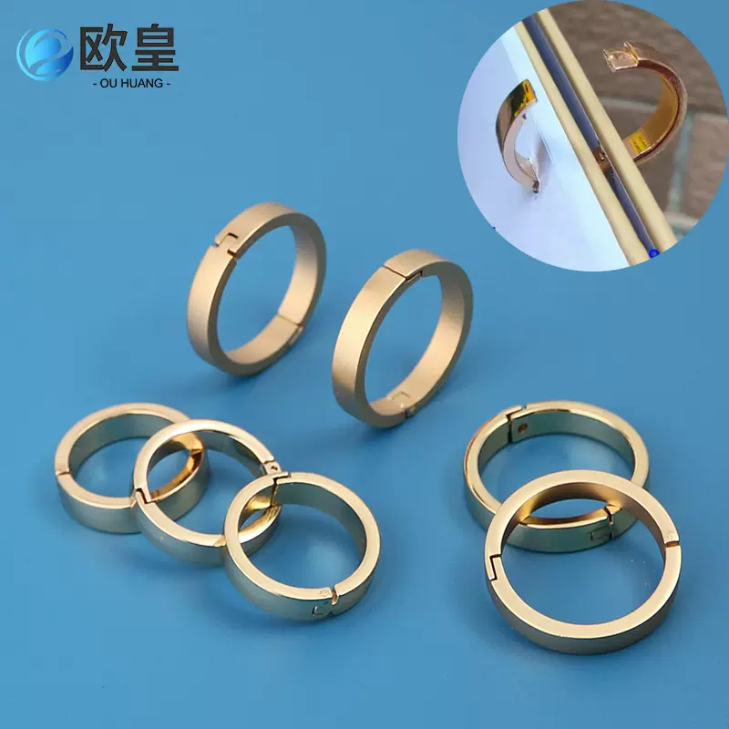 金属台历圈锌合金豆瓣活页环日历圈25mm开口环装订圈台历环现货批