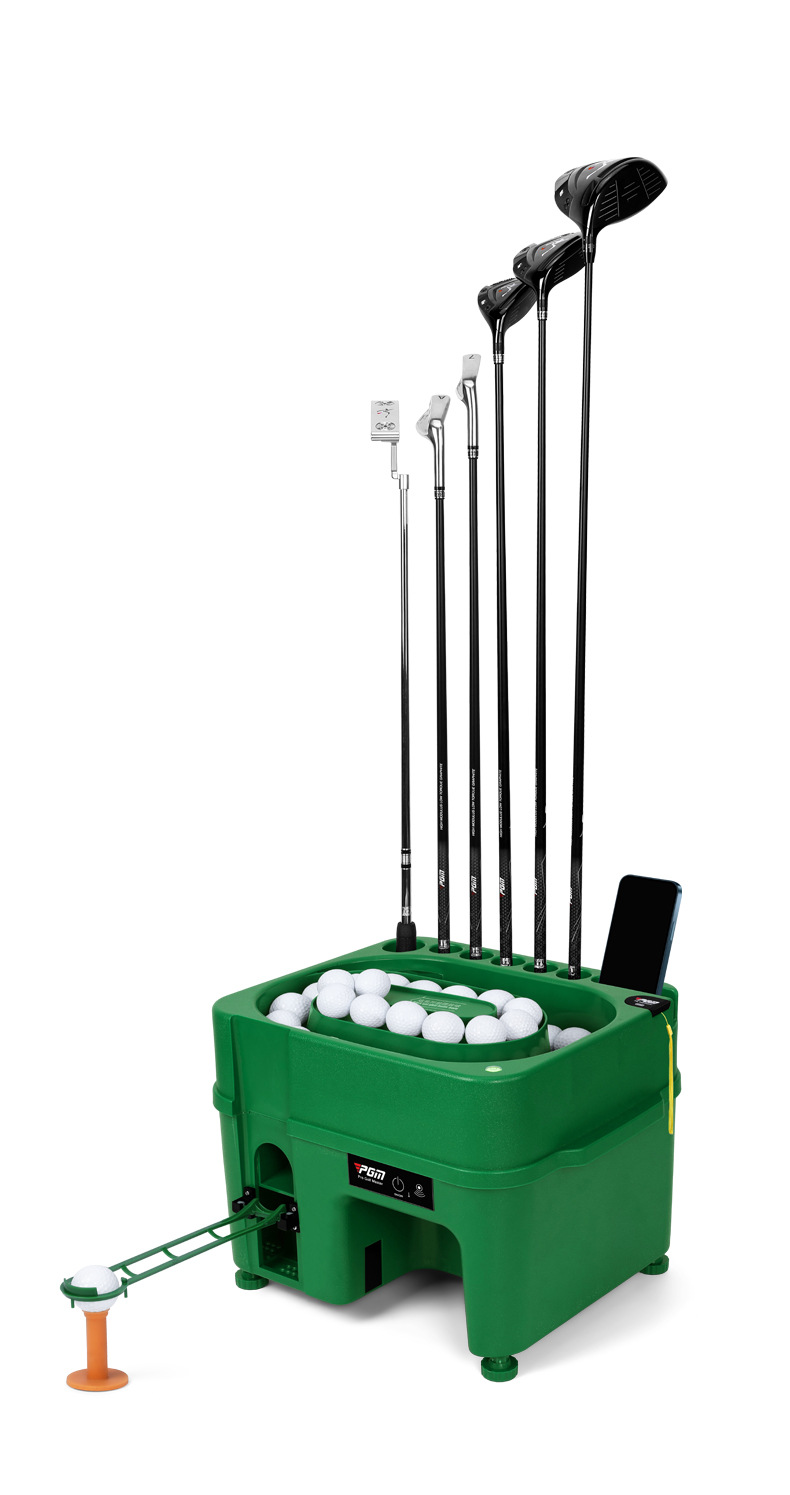 Máy phát bóng golf cảm ứng hồng ngoại PGM đa năng có giá đỡ gậy — Máy phát bóng [màu xanh lá cây], Máy phát bóng [màu xanh lá cây] (trống không có logo) chi tiết 26