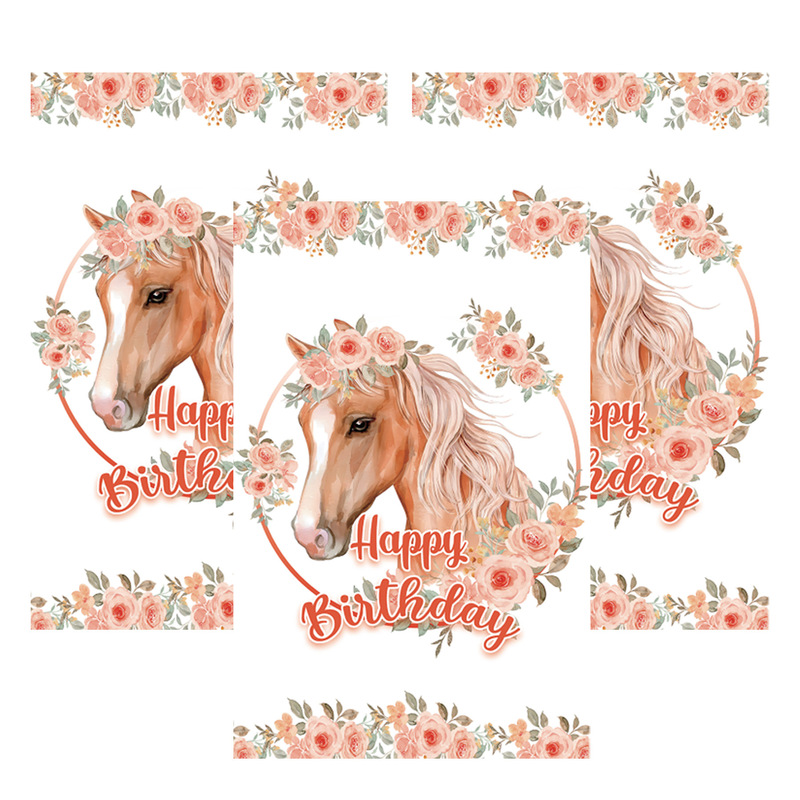 In stock unicorn theme gift bag party candy bag birthday party back gift bag Pearl film disposable bag