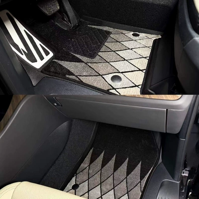 Injection-molded TPE eco-friendly car floor Universal Foot Pad