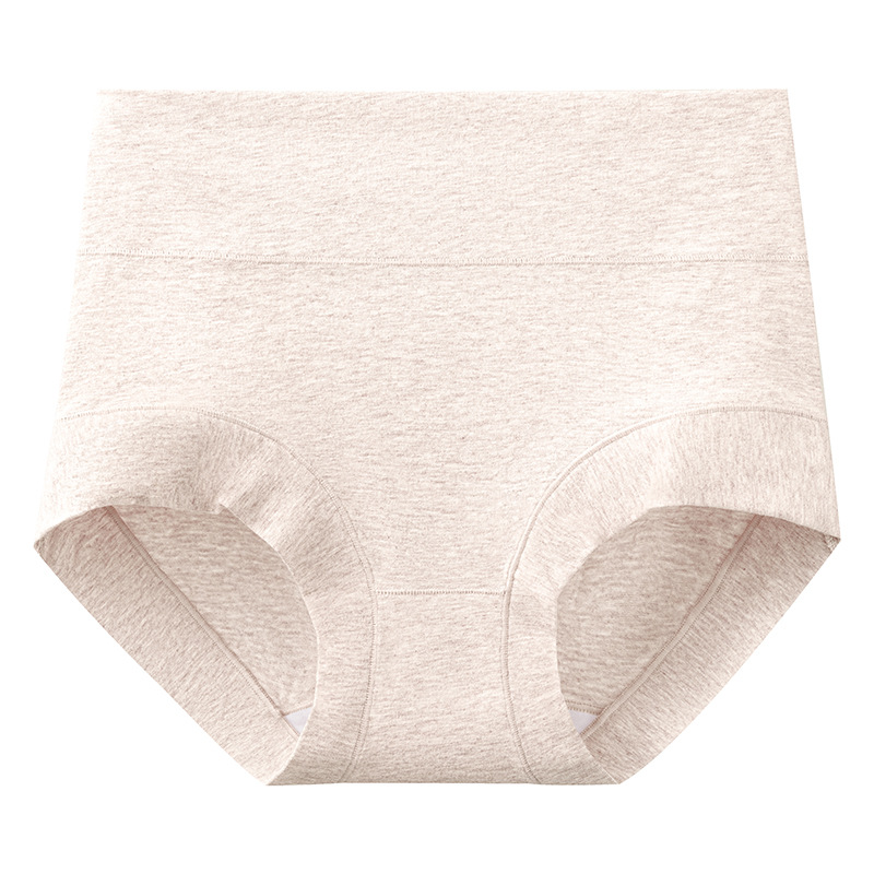 Ropa interior de abdomen de cintura alta, algodón antibacteriano de algodón para mujer, levantamiento de cadera, barriga pequeña, 2024 nuevo estilo, refrescante