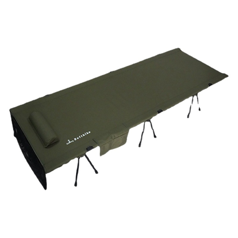 Defthike Difei Customer Outside Folding Bed Camping Portable Lunch Break Folding Bed Camping Tactical Camp Bed