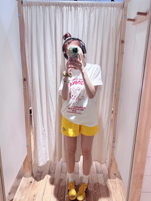 日本の夏の新しい純綿半袖 Tシャツ女性用 KittyKT ハローキティプリント半袖 Tシャツトップス服|undefined