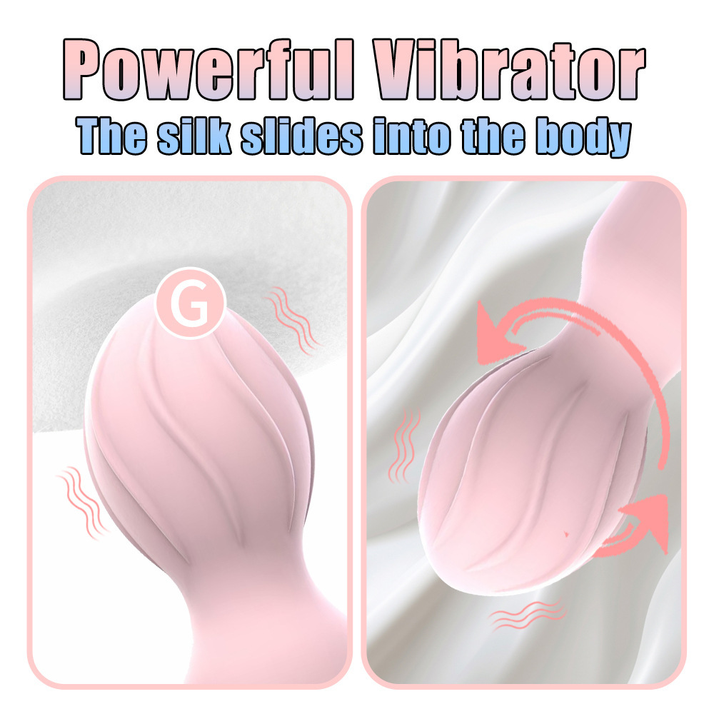 Mini wibrator av stick akumulatorowy silikonowy dla kobiet_voghion.com