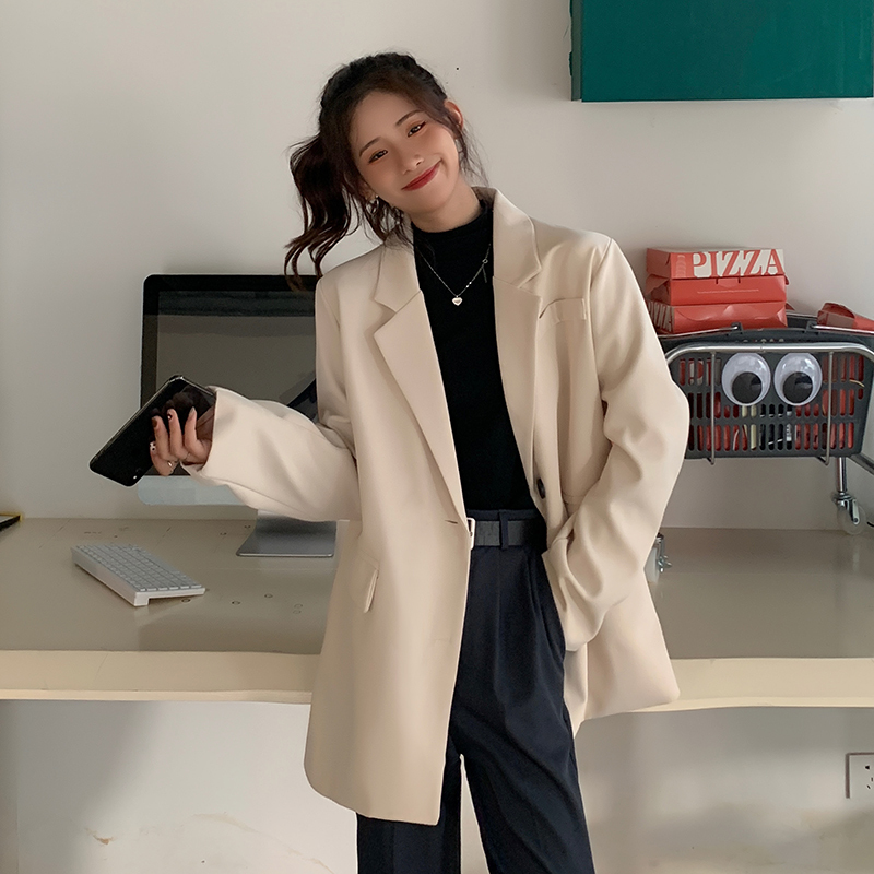 大码胖MM黑色休闲西装外套女早秋季2025新款高级感气质小西服上衣|undefined