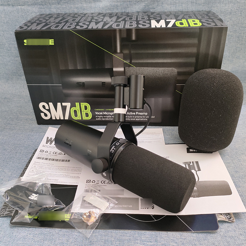 Cross-border foreign trade SM7DB wired dynamic microphone recording studio dubbing commentary radio live professional microphone
