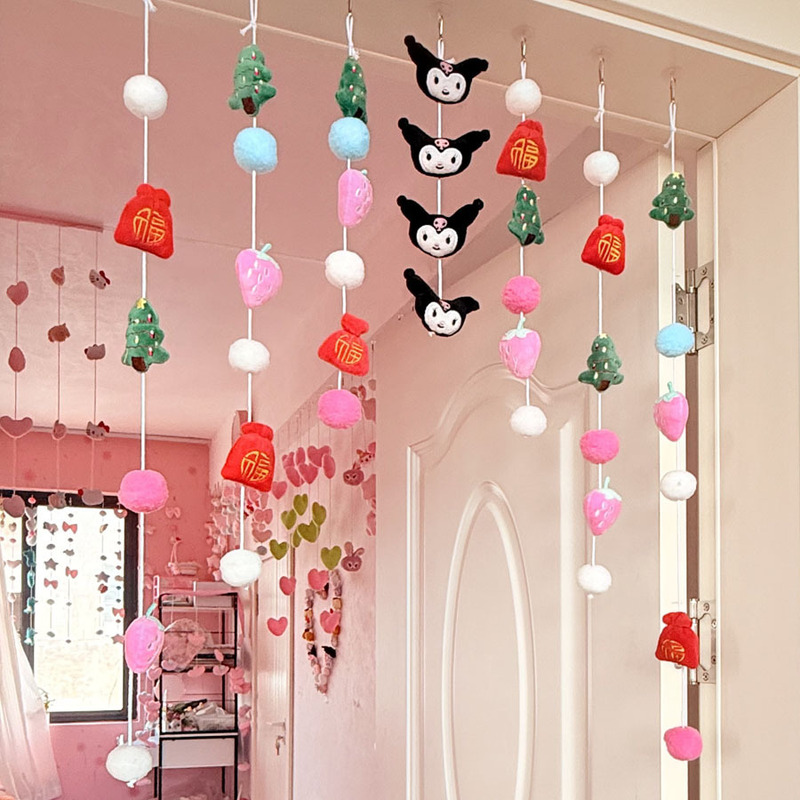 Cute and Aesthetically Pleasing Home Decor, Bedroom Door Decoration, Children's Room Half-Curtain, No Drilling Required Cute and Aesthetically Pleasing Home Decor, Bedroom Door Decoration, Children's Room Half-Curtain, No Drilling Required